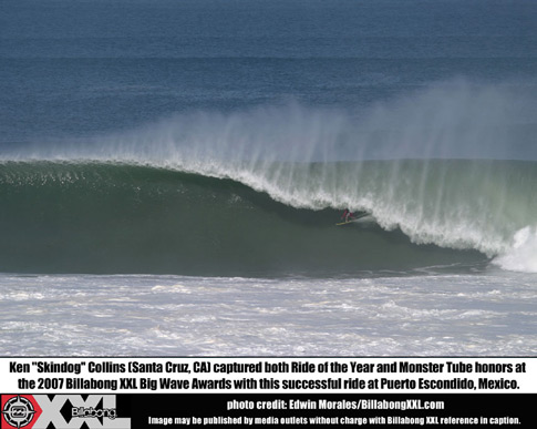 billabong big wave puerto escondido 2006