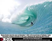 Teahupoo Weighs In For Billabong XXL Global Big Wave Awards 
