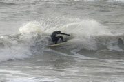Diogo Brazilian surfer surfing Brighton Marina