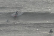 Diogo Brazilian surfer surfing Brighton Marina