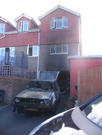 house fire