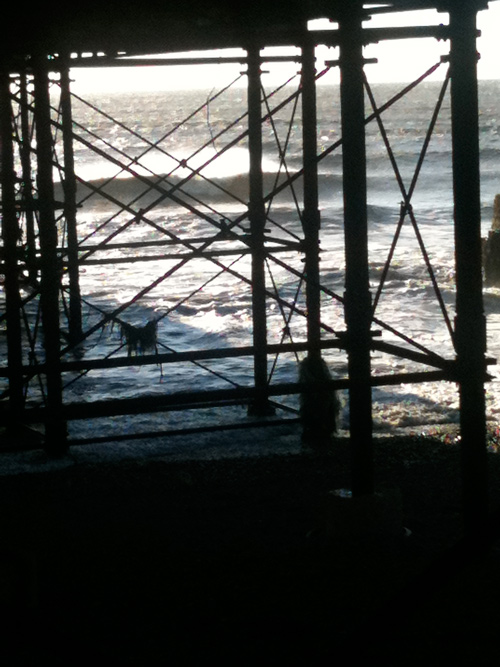pier surfing