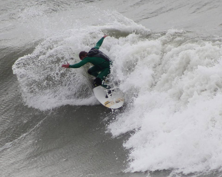 surfing in Brighton