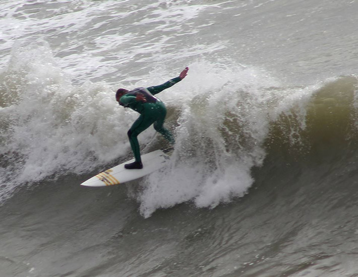 Cliff Cox Surfing Brighton